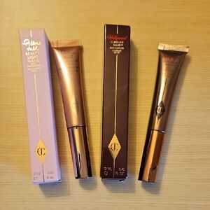 Charlotte Tilbury Beauty Light Wand And Contour Wand - Pillow Talk & Medium Deep